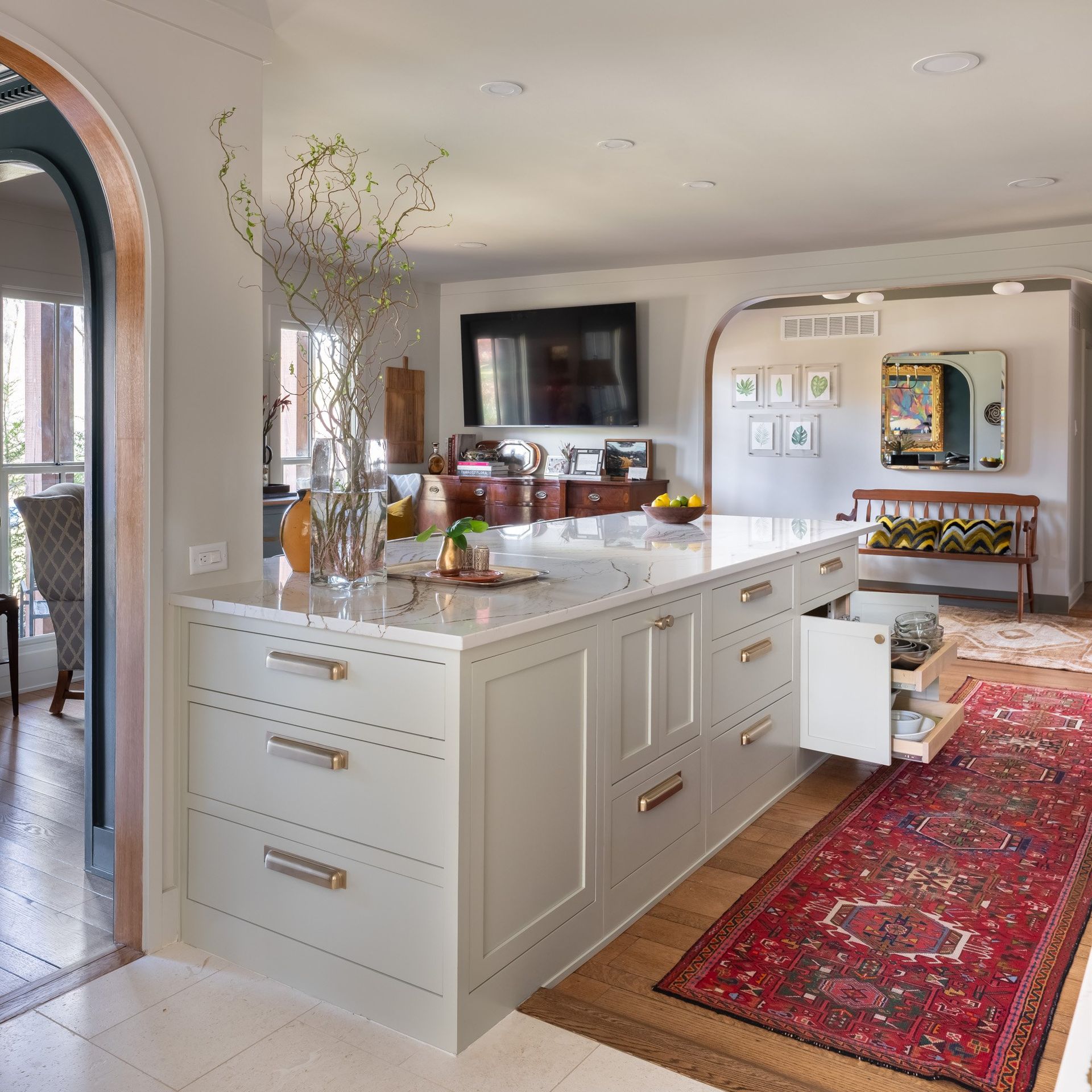 Whole-home custom cabinetry by Designer Cabinets